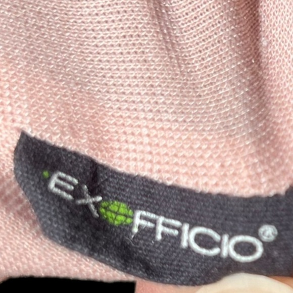 🌻Exofficio Neutral Insect Shield Repellant Long Sleeve Hooded Shirt Size Medium - Picture 9 of 11